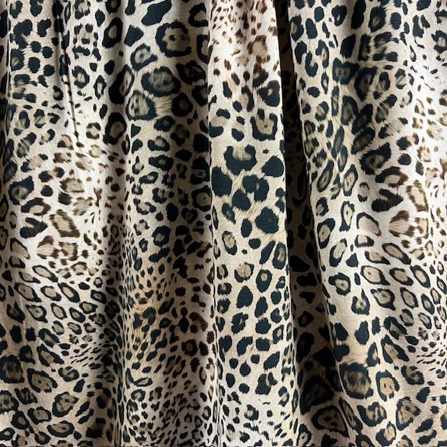 Single-Jersey Stretch leopardo