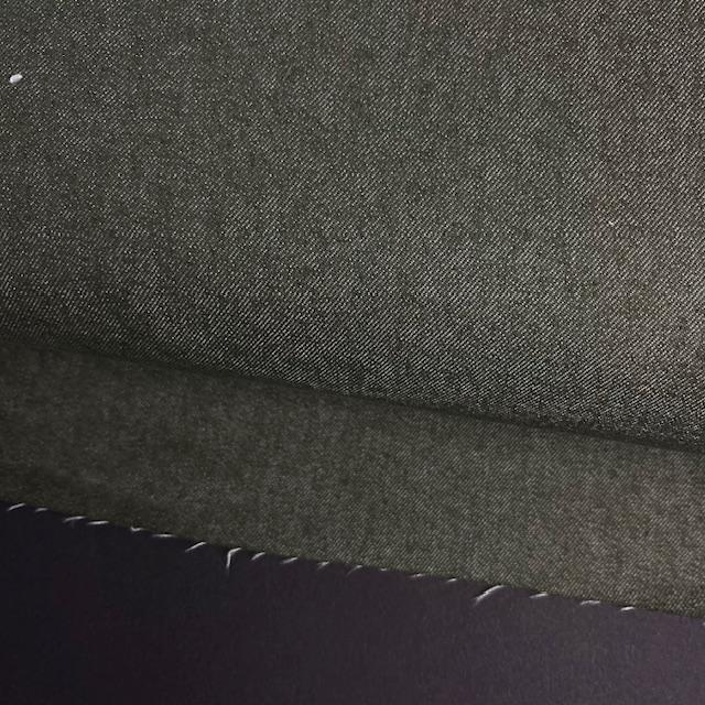 Gewebe Denim Twill Stretch grün