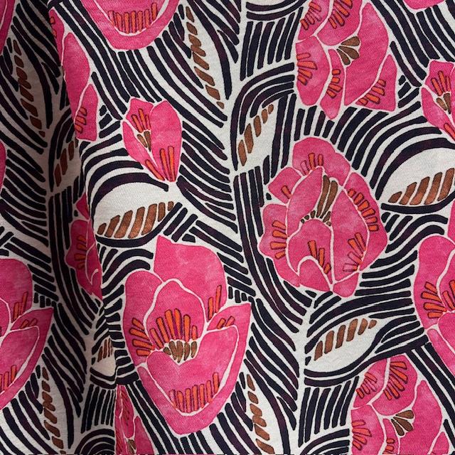 Gewebe Luna pink, nur noch wenige Meter