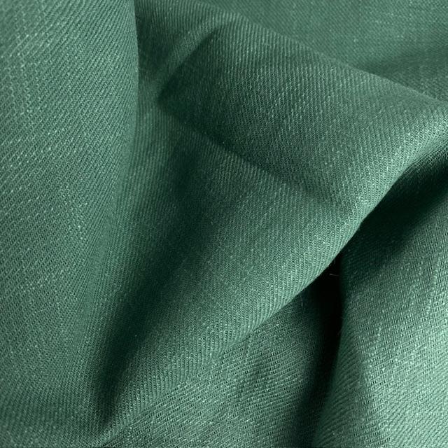 Gewebe Ramie stonewashed grün, nur noch wenige Meter