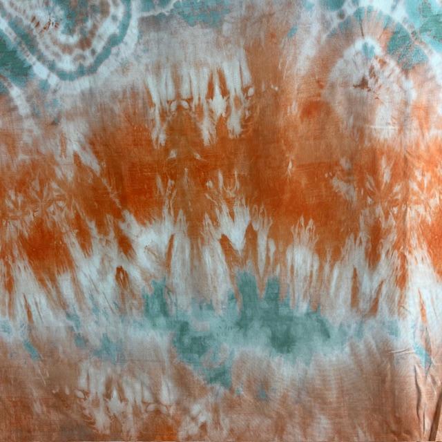 Single-Jersey Stretch Batik, nur noch wenige Meter