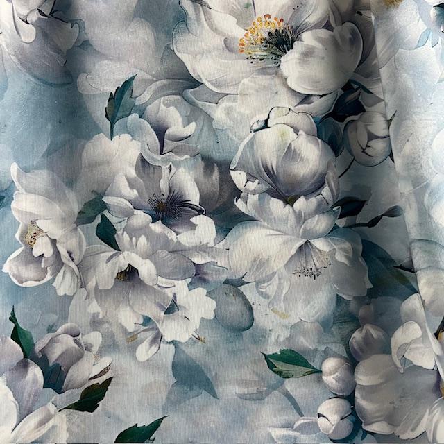 Single-Jersey Stretch Fiori