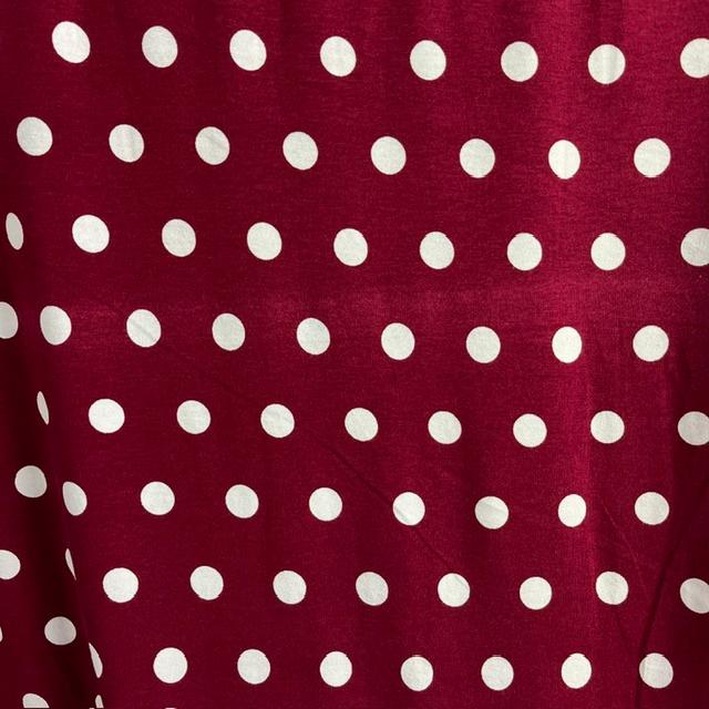 Single-Jersey Stretch Tupfen schwarz