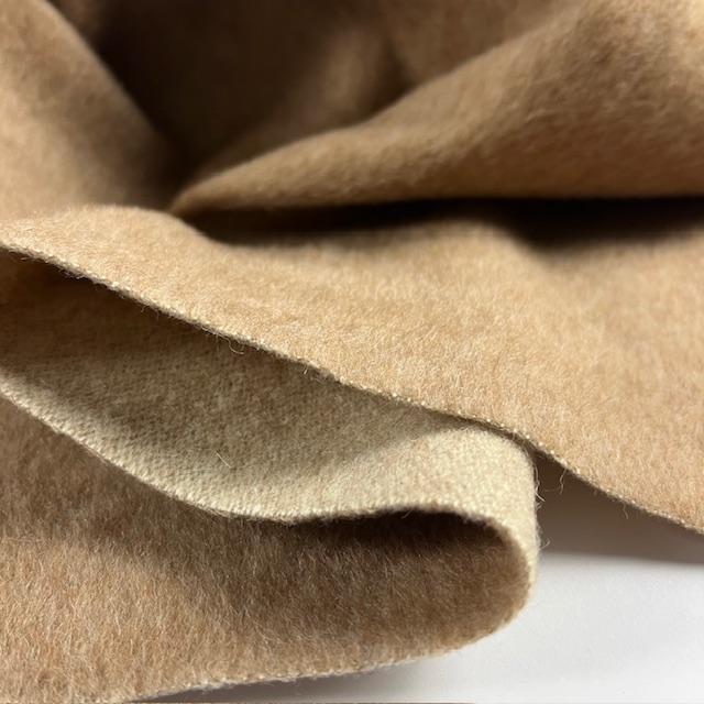 Gewebe Max Mara Wolle beige