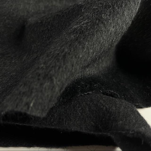 Gewebe Max Mara Wolle schwarz, nur noch wenige Meter