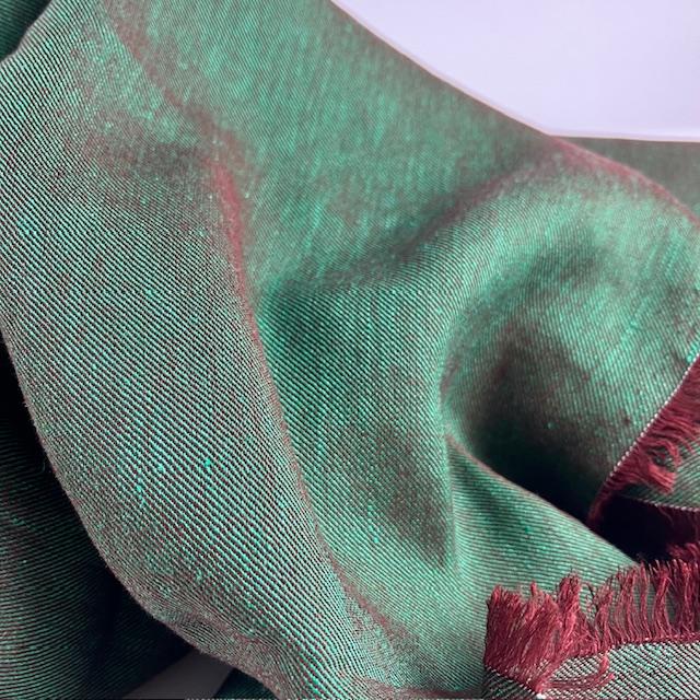 Gewebe Renée grün/rost