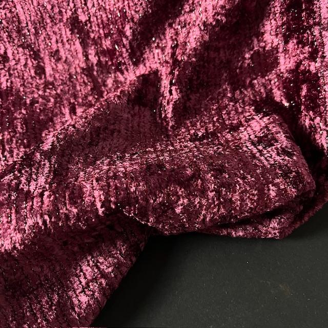 Gewebe Samt bordeaux
