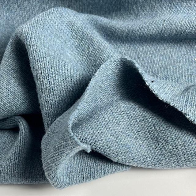 Strick plain hellblau