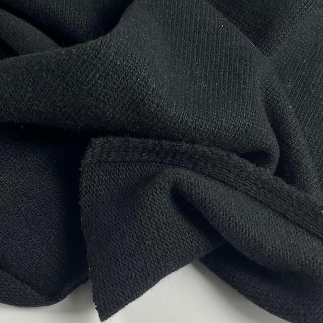 Strick plain schwarz