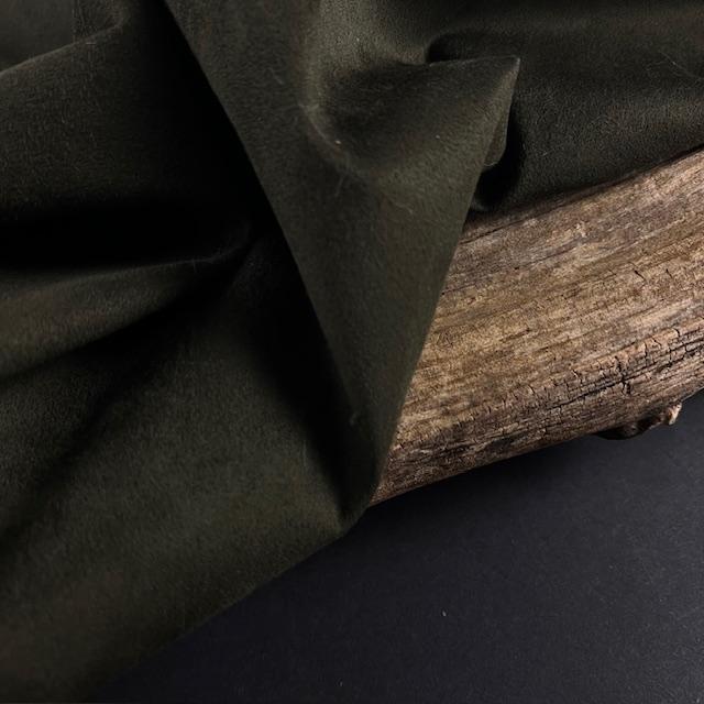 Gewebe Wildleder Eco Fur verde