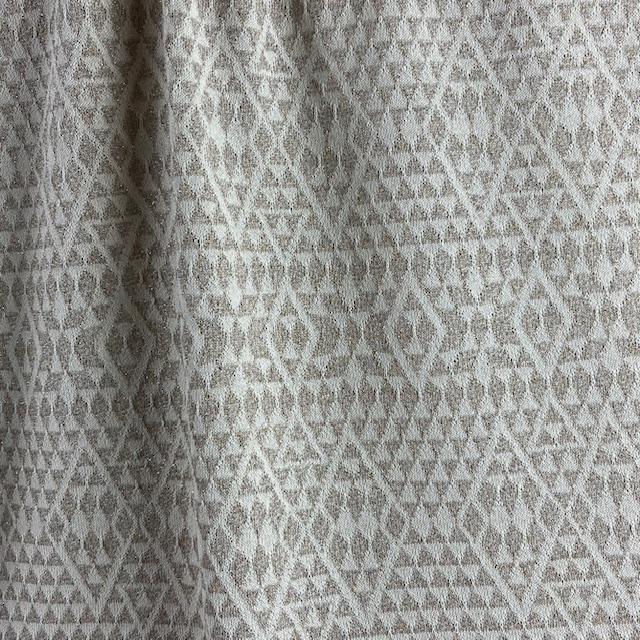 Strick Jacquard Triangolo beige - 0