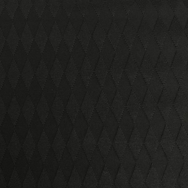 Strick Jacquard Rauten schwarz