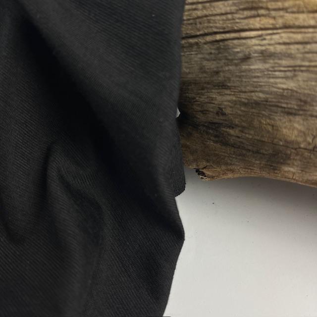 Single-Jersey Merino fein schwarz