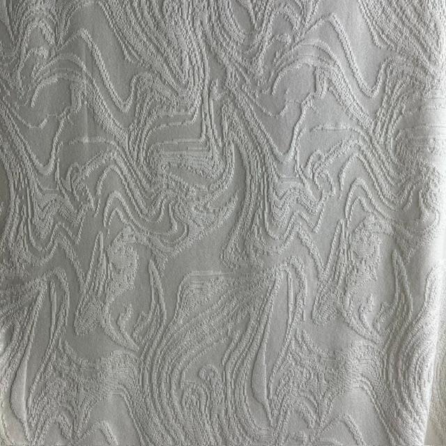 Single-Jersey Stretch Jacquard offwhite