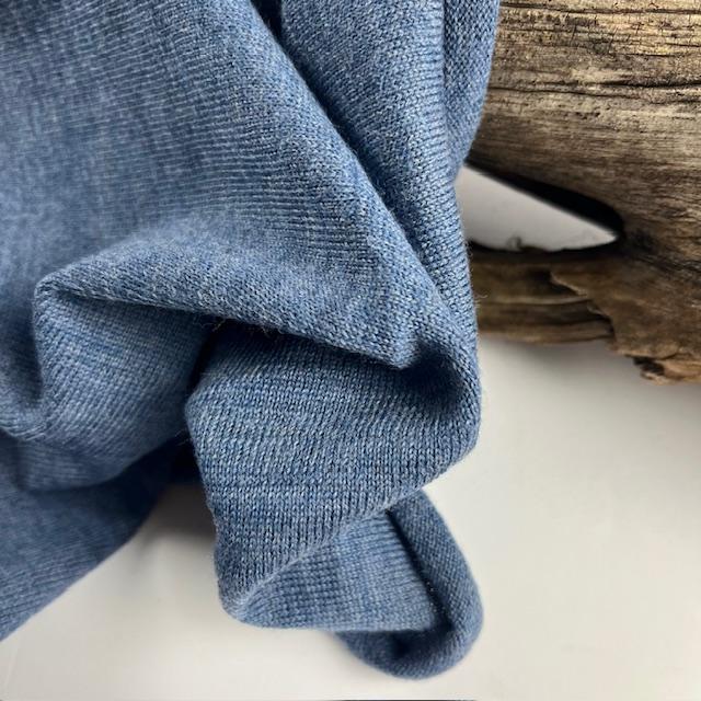 Single-Jersey Merino jeans, nur noch wenige Meter