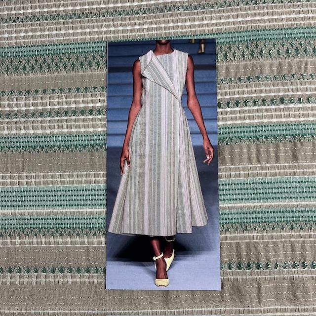 Gewebe Jacquard brillante verde