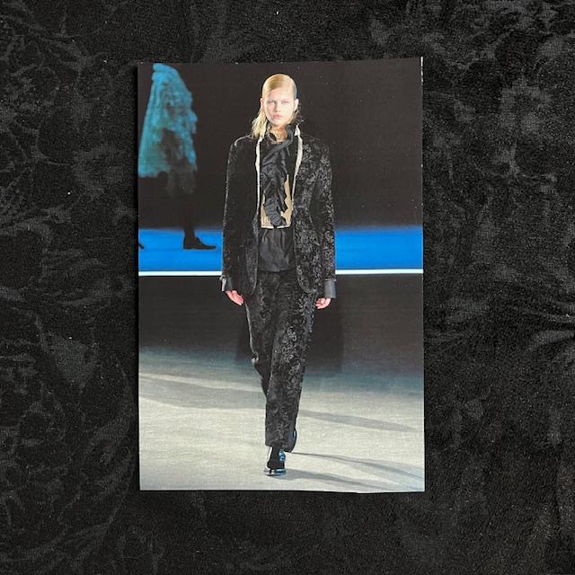 Gewebe Prada Jacquard schwarz, nur noch wenige Meter