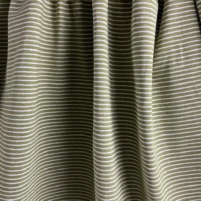 Single-Jersey Ringel grün