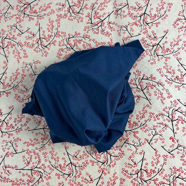 Single-Jersey Stretch Celine blueberry
