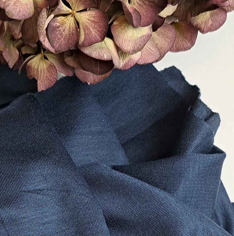 Single-Jersey Stretch Celine blueberry