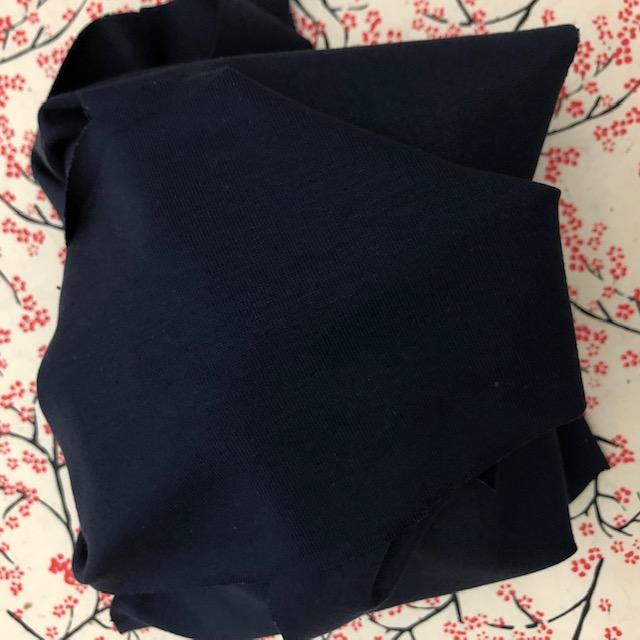 Single-Jersey Stretch Celine navy