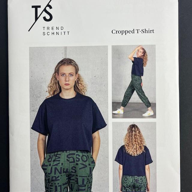 Trendschnitt Cropped T-Shirt