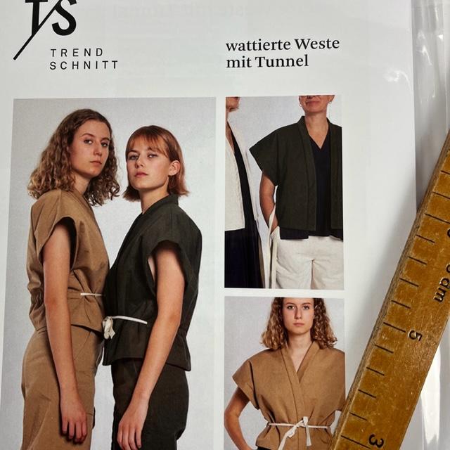 Trendschnitt wattierte Weste