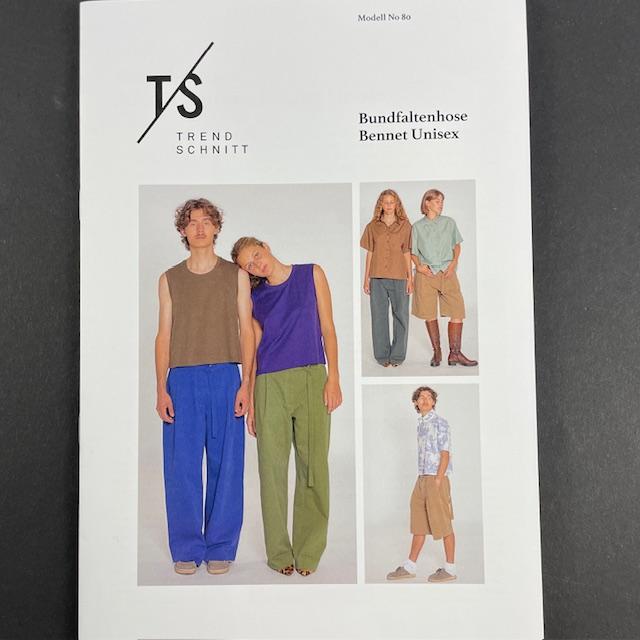 Trendschnitt Bundfaltenhose Bennet Unisex