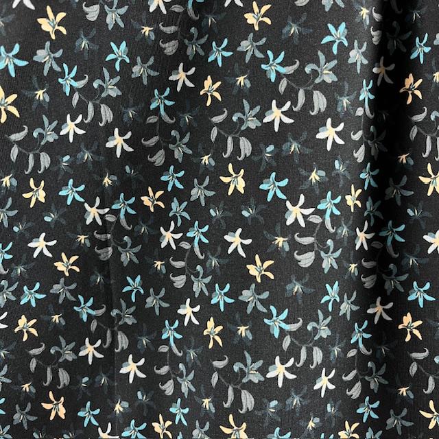 Single-Jersey Stretch milles fleurs, nur noch wenige Meter