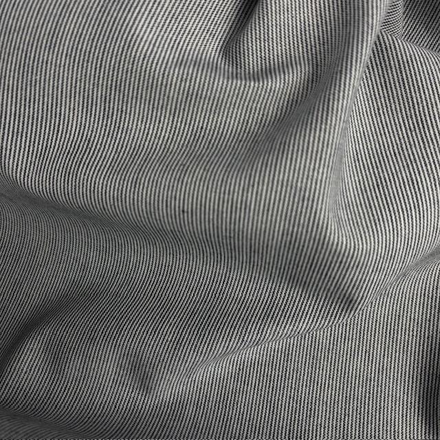 Gewebe Robin Chambray Jeans gestreift